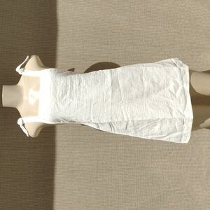 NWT Xhilaration Cream Tie Mini Coverup Dress - Size S